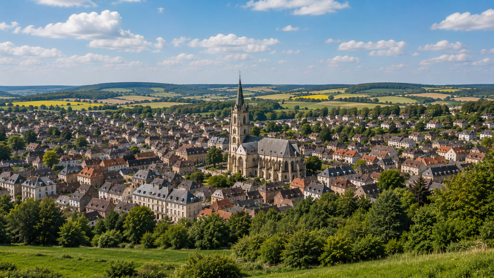 Toitures du secteur Clermontois dans l'Oise