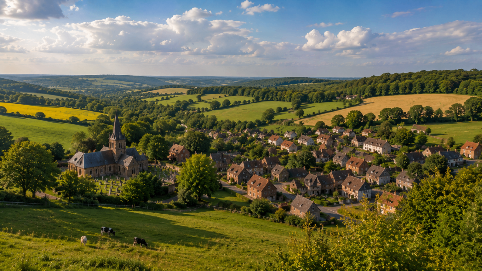 Toitures du secteur Pays de Bray dans l'Oise