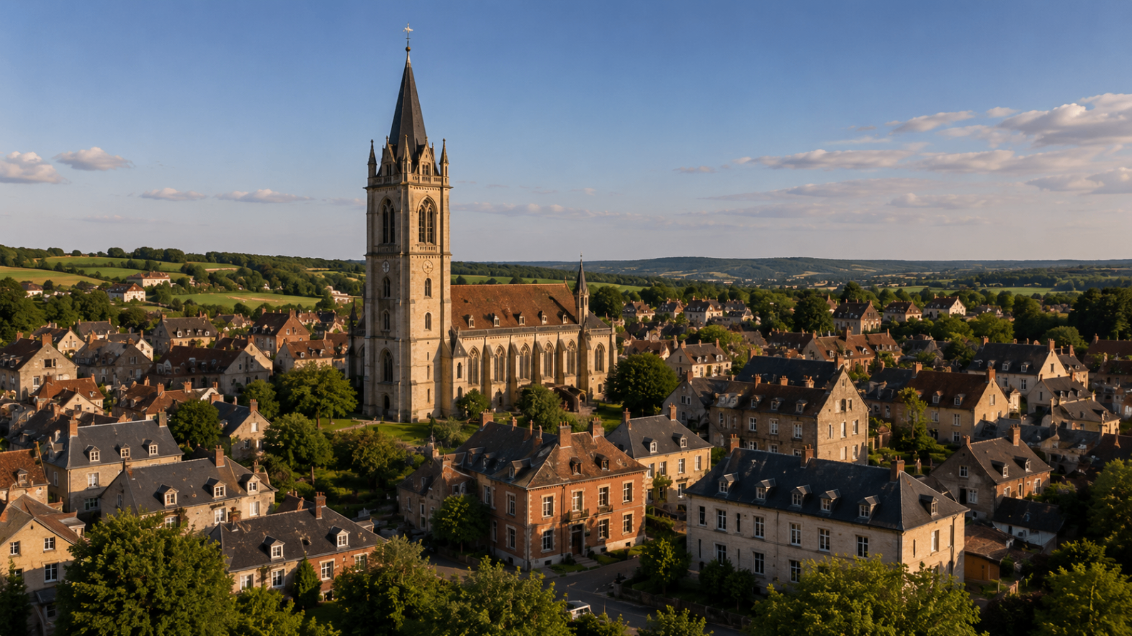 Toitures du secteur Noyonnais dans l'Oise