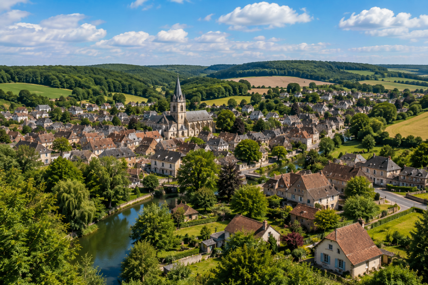 Toitures du secteur Pays de Thelle dans l'Oise