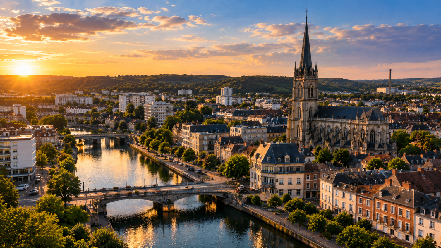 Toitures du secteur Creillois dans l'Oise